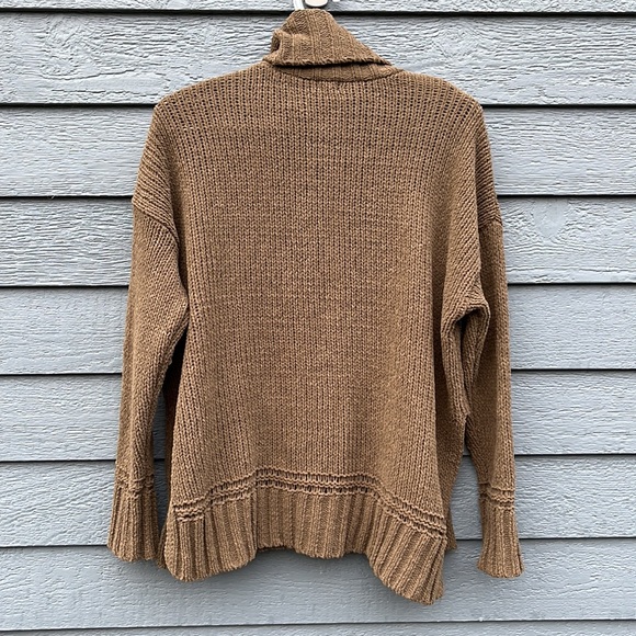 Aerie Oversized Chenille Turtleneck Sweater - Picture 4 of 11